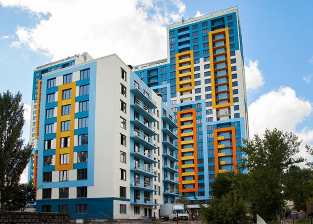 Apartment On Bogatyrskaya 6A Київ Екстер'єр фото